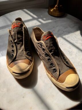 Olive Green All Star Converse x John Varvatos Sneakers